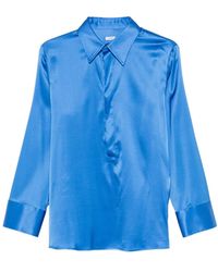 Covert - Blusa con cuello de pico - Lyst