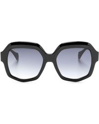 Gigi Studios - Geometric-frame Gradient Sunglasses - Lyst