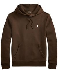Polo Ralph Lauren - Drawstring Pony Double-Knit Hoodie - Lyst