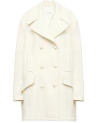 MM6 by Maison Martin Margiela - Abrigo con doble botonadura - Lyst