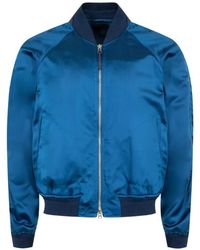 Tom Ford - Satijnen Bomberjack Met Structuur - Lyst