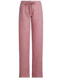 Ralph Lauren - Drawstring Patch-Pocket Trousers - Lyst