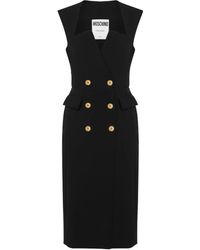 Moschino - Doppelreihiges Midikleid - Lyst