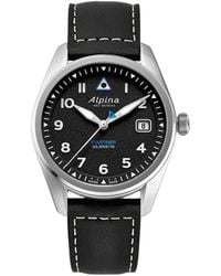 Alpina - Startimer Pilot Solarmetre 38Mm Watch - Lyst