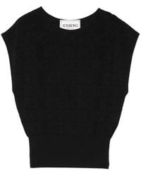 Iceberg - Débardeur À Motif Monogrammé - Lyst
