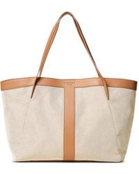 Twinset - Shopper Met Logo-Reliëf - Lyst