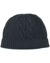 N.Peal Cashmere - Cable-knit Organic Cashmere Beanie - Lyst