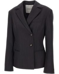 Herskind - Pinstripe-Pattern Blazer - Lyst