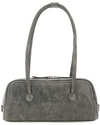 Marge Sherwood - Soft Boston Ew Embossed Logo Shoulder Bag - Lyst
