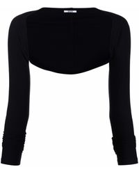Wolford Top The Shrug - Nero