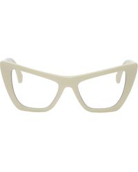 Off-White c/o Virgil Abloh - Cat-eye Frame Sunglasses - Lyst