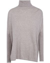 ABSOLUT CASHMERE - Clara Roll-Neck Drop-Shoulder Sweater - Lyst