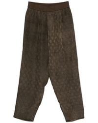 Uma Wang - Broek Met Patroon - Lyst