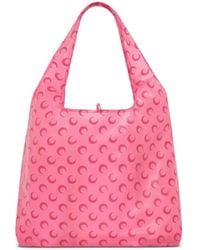 Marine Serre - Moon-Pattern Tote Bag - Lyst
