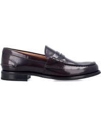 Church's - Pembrey Leather Loafers - Lyst
