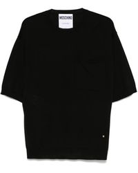Moschino - Gestricktes T-Shirt - Lyst