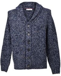 Brunello Cucinelli - Shawl-Collar Button Cardigan - Lyst