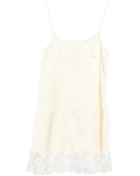 Stella McCartney - Mini Dress With Lace Trim - Lyst