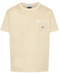 Stone Island - Camiseta con aplique Compass - Lyst