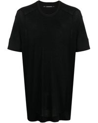 Julius - T-Shirt mit rundem Ausschnitt - Lyst