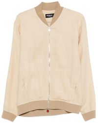 Kiton - Bomberjack Met Rits - Lyst