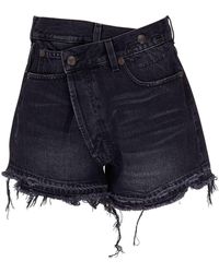 R13 - Denim Shorts - Lyst