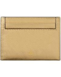 Mulberry - Metallic-Effect Card Holder - Lyst