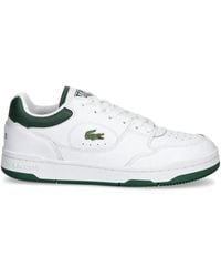 Lacoste - Baskets En Cuir À Détail De Logo - Lyst