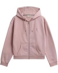 Pringle of Scotland - Logo-Embroidered Zip-Up Hoodie - Lyst