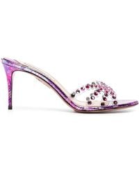 Aquazzura - Tequila 75Mm Mules - Lyst