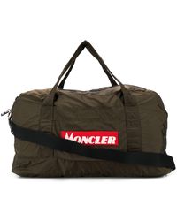 Moncler Sac fourre-tout à patch logo - Vert