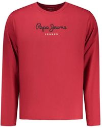Pepe Jeans - Logo-Printed Long-Sleeved T-Shirt - Lyst