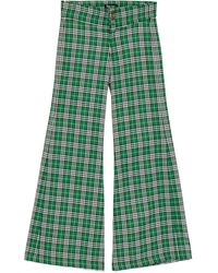 BLAKLACE - Checkered Trousers - Lyst