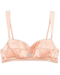 Patrizia Pepe - Soutien-Gorge À Détail De Logo - Lyst