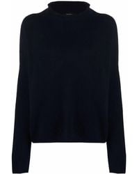 Lisa Yang - Sandy Rolled-Neck Drop-Shoulder Sweater - Lyst