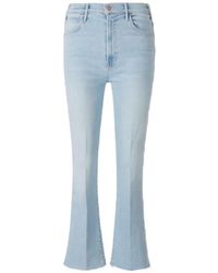 Mother - The Hustler Ankle Fray Bootcut Jeans - Lyst