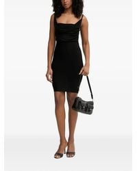 Guess - Cowl-Neck Bandage Mini Dress - Lyst