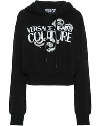 Versace - Watercolour Couture-logo Hoodie - Lyst