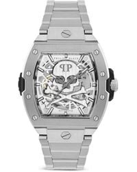 Philipp Plein - Stainless Steel T-Shirt The $Keleton 2.0 Watches - Lyst
