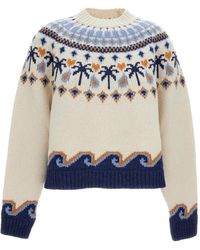 Alanui - Jacquard-Knit Sweater - Lyst