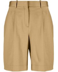 Circolo 1901 - Pleated Tailored Shorts - Lyst