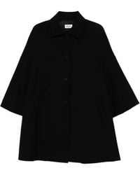 P.A.R.O.S.H. - Button-Up Cape - Lyst