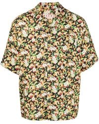 Marni - Hemd mit Blumen-Print - Lyst