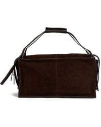 STAUD - Harold Suede Bag - Lyst