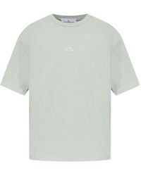 Stone Island - Logo-Embroidered T-Shirt - Lyst