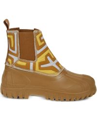 Diemme - Abstract-Pattern Chelsea Boots - Lyst