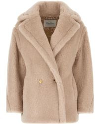 Max Mara - Short Teddy Coat - Lyst