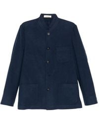 Massimo Alba - Bali Virgin Wool Guru Collar Jacket - Lyst