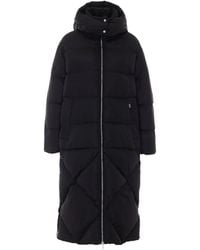 Add - Quilted Hooded Ped Coat - Lyst