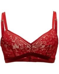 Wolford - Floral-Lace Triangle Bra - Lyst